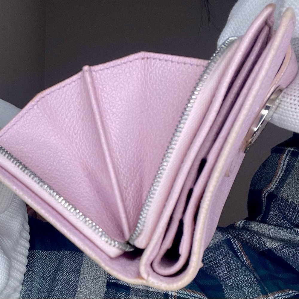 Bulgari Lilac Leather Women's Wallet - Picture 12 of 12
